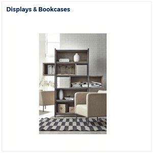 Displays, Bookcases and Cabinets at Decorum Furniture
