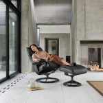modern living room recliner