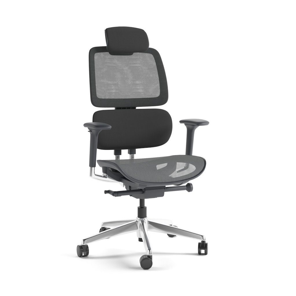 BDI Voca 3501 Office Chair in Slate