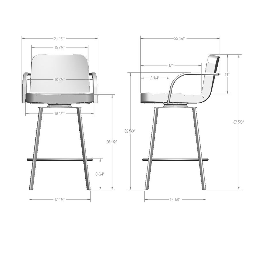 Amisco Tricia Counterstool - Image 3