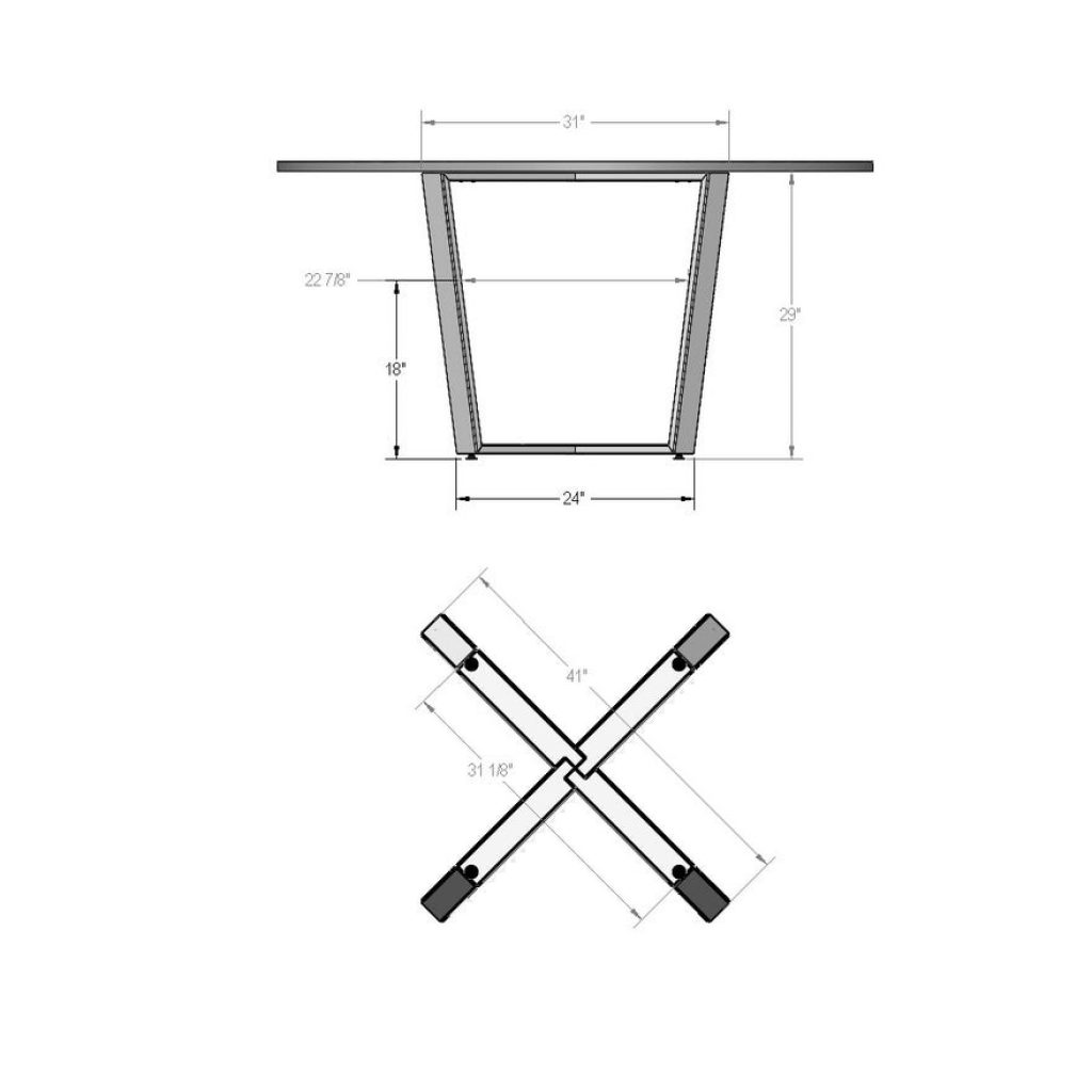 Amisco Ellington Round Table
