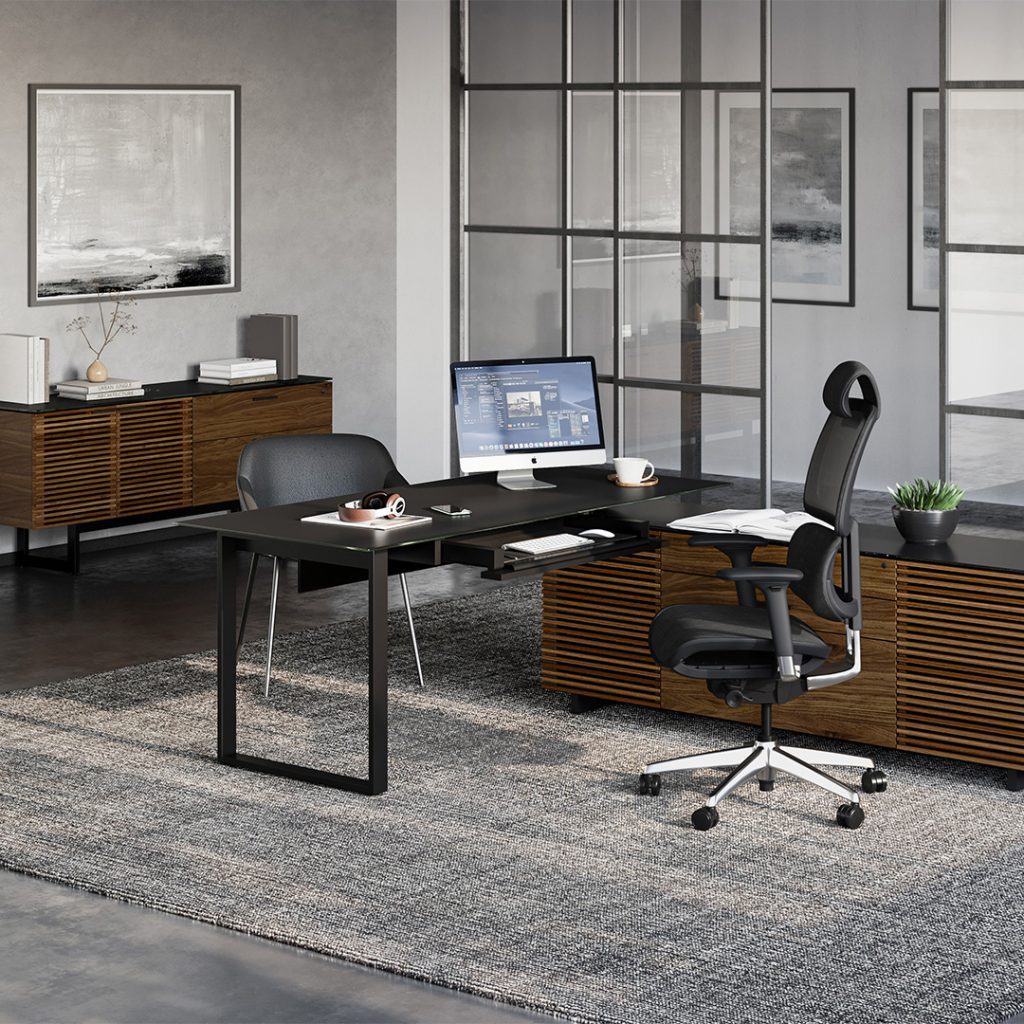 BDI Corridor L-Desk Collection