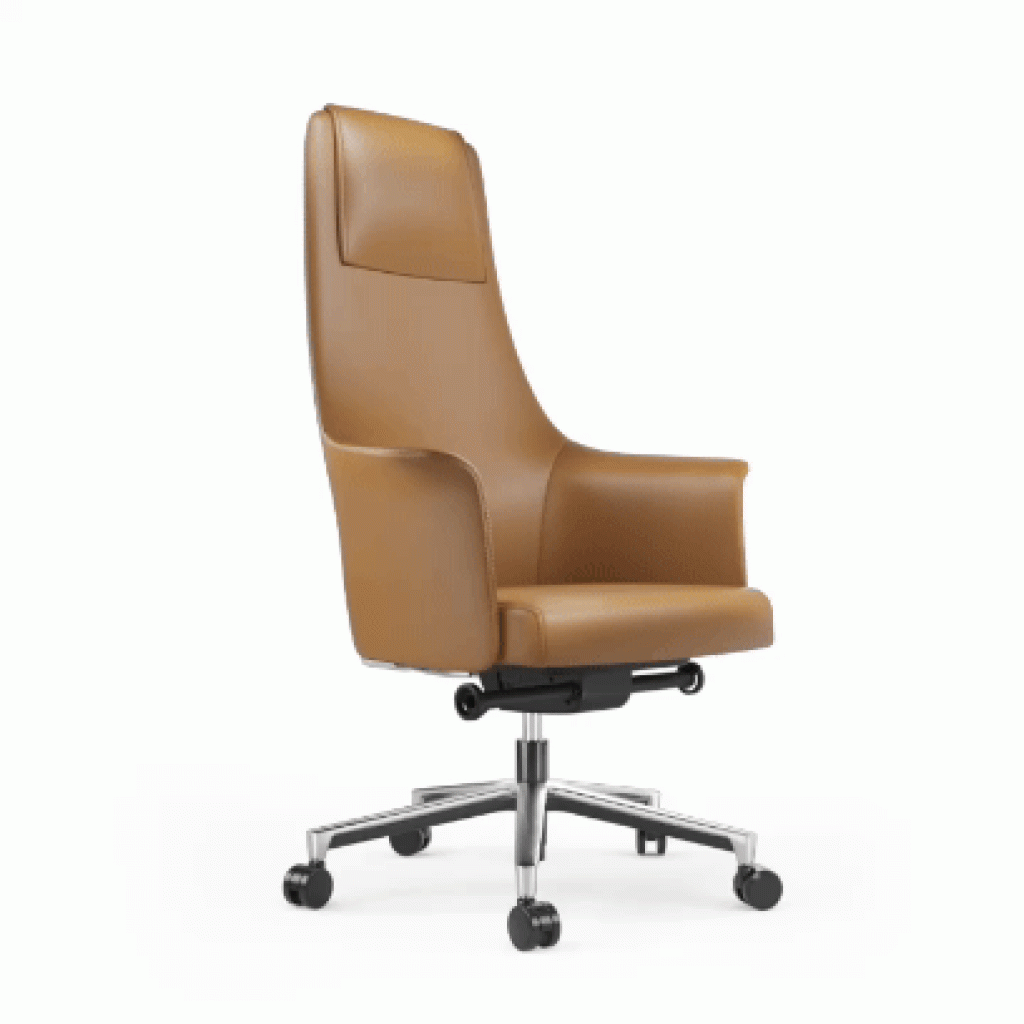 BDI Bolo Desk Chair # 3531 in Saddle