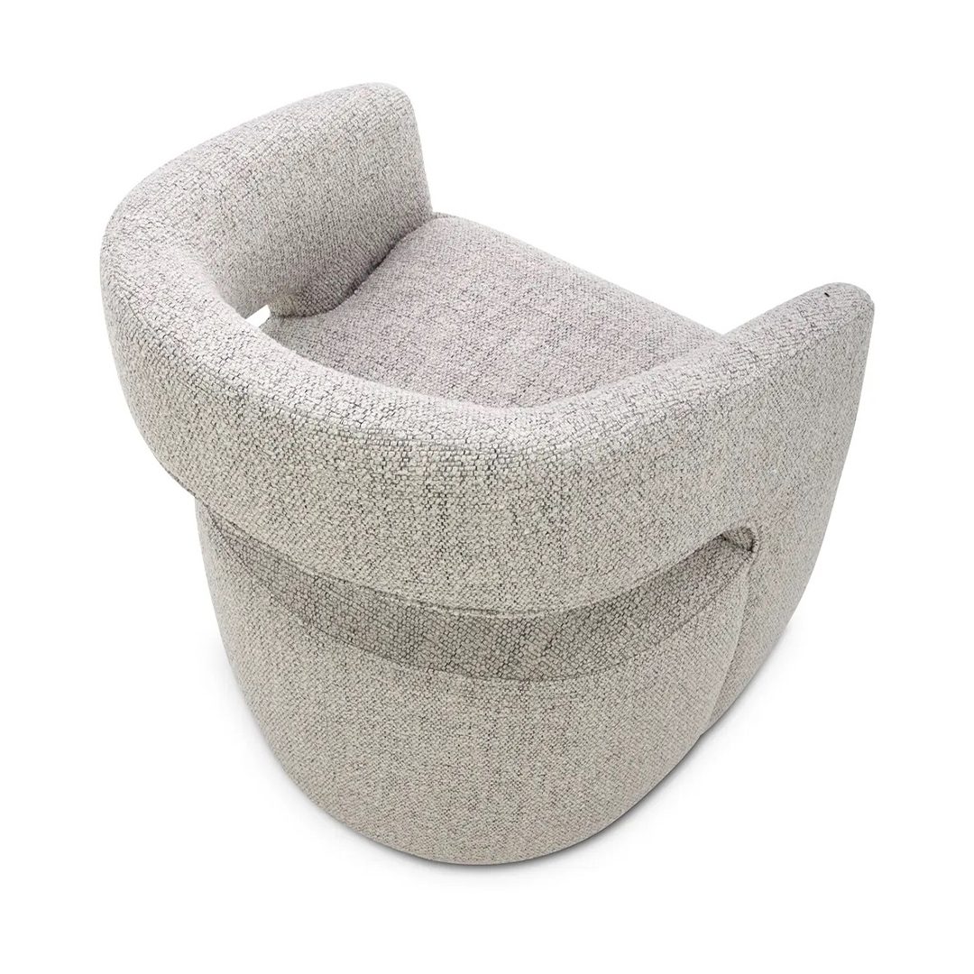 Moes Barrow Rolling Dining Chair - Image 4