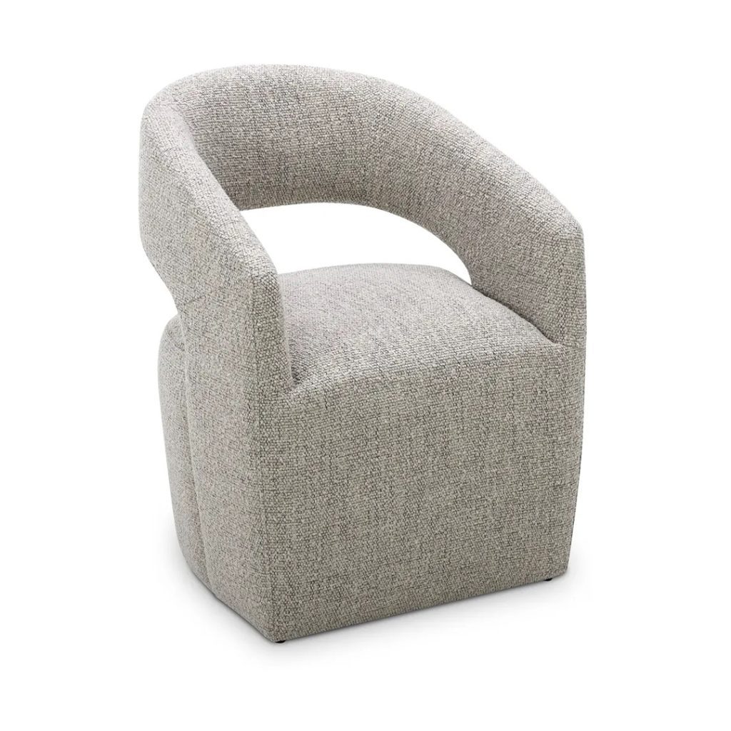 Moes Barrow Rolling Dining Chair