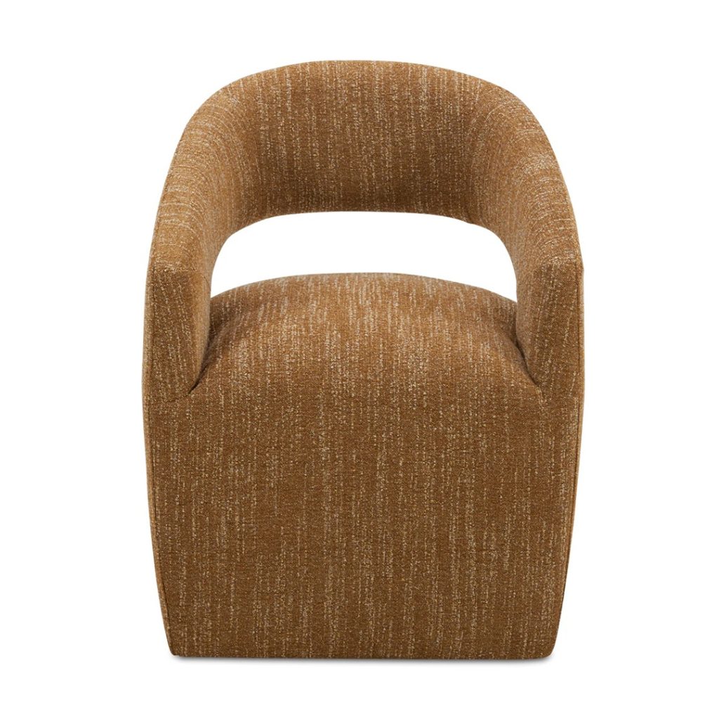 Moes Barrow Rolling Dining Chair