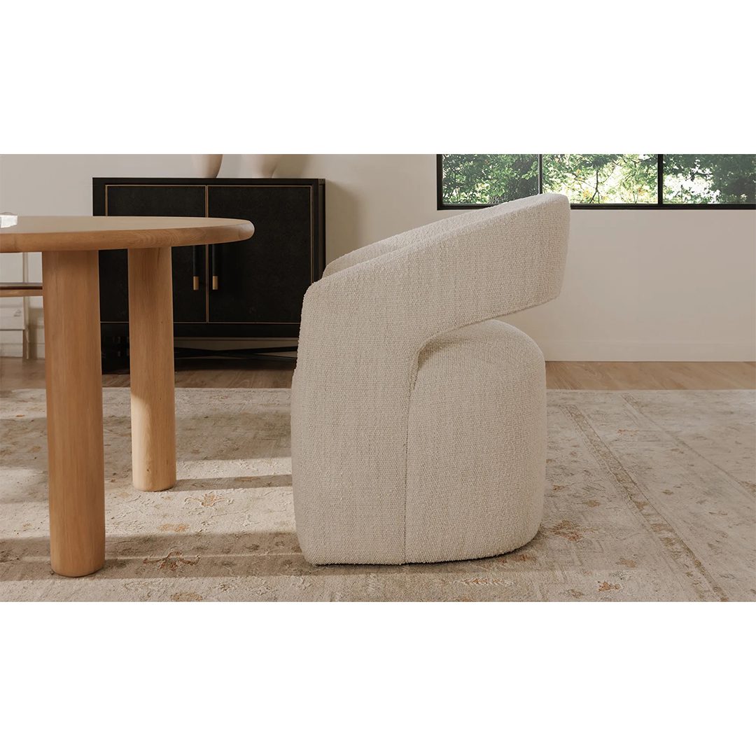 Moes Barrow Rolling Dining Chair - Image 8