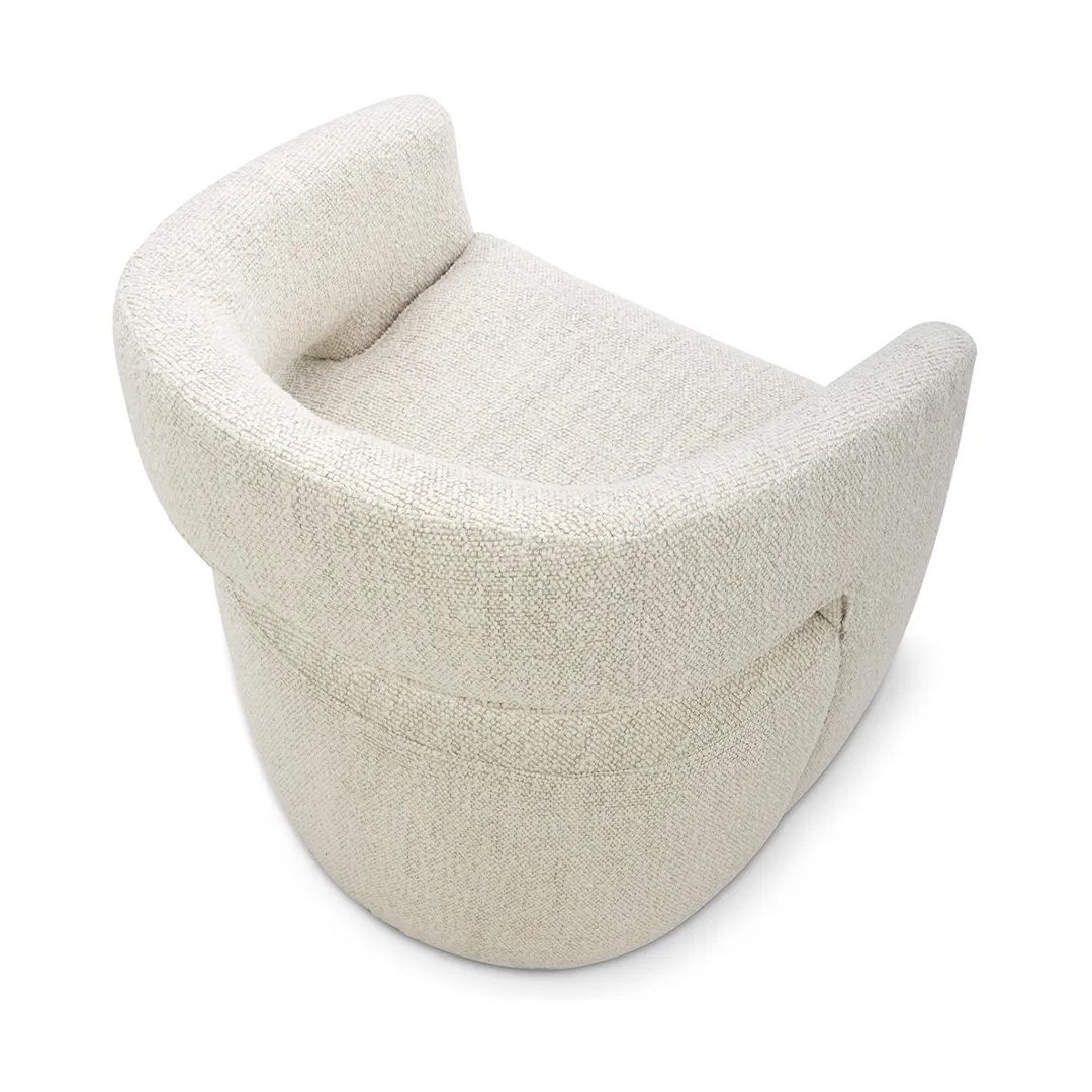 Moes Barrow Rolling Dining Chair - Image 5