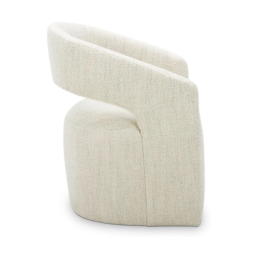 Moes Barrow Rolling Dining Chair - Image 4