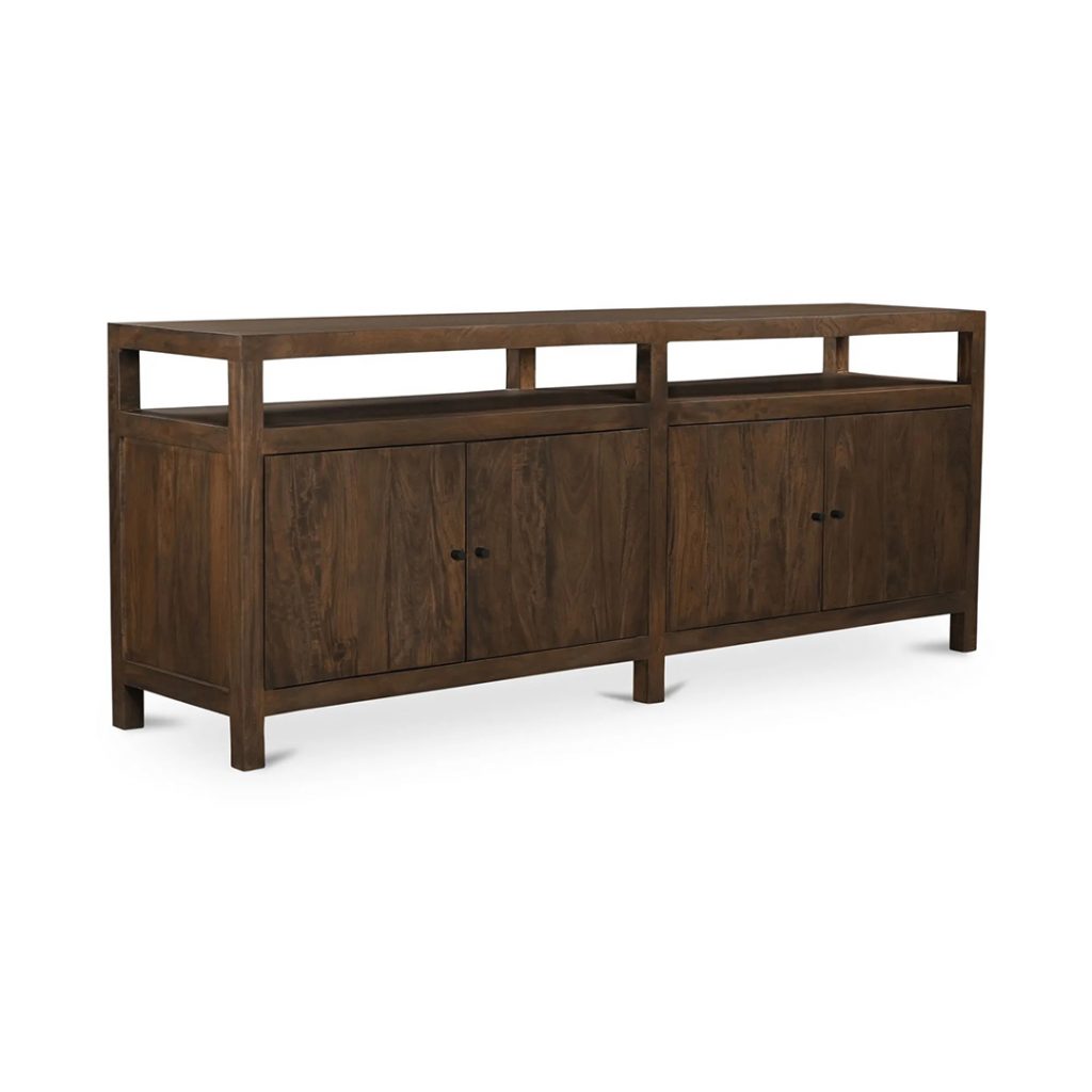 Moes Windsor Sideboard dark wood