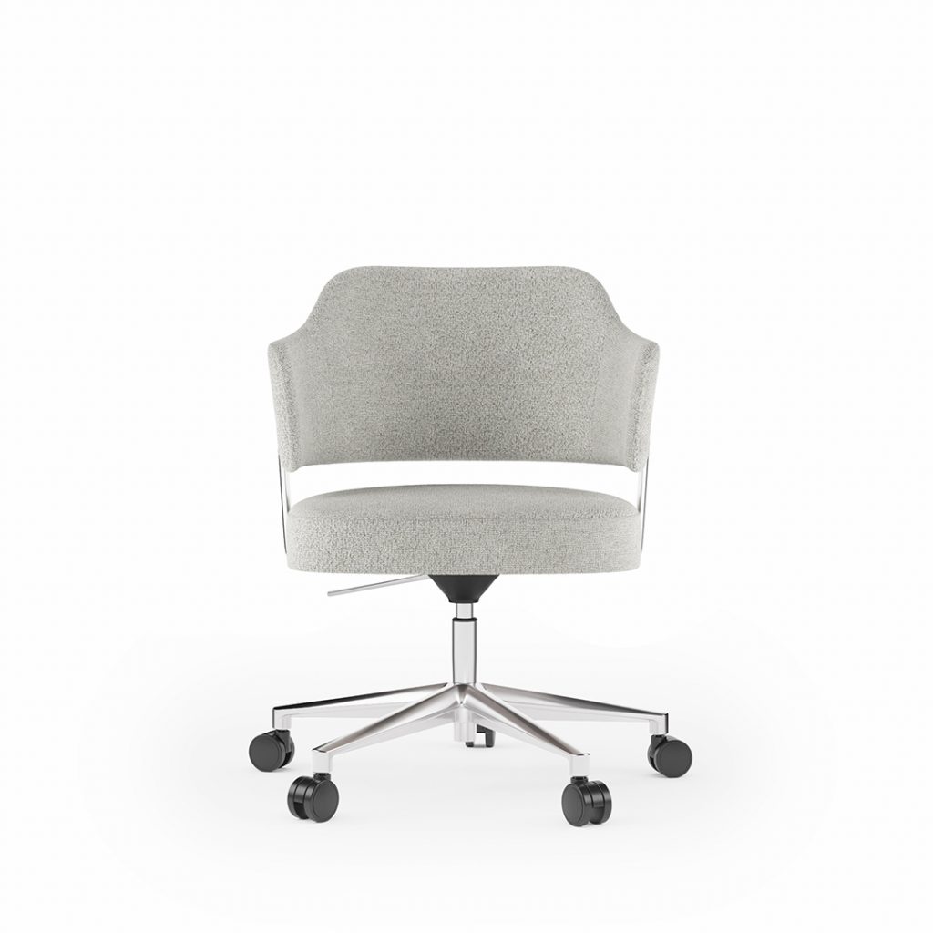 BDI Circa Oatmeal Fabric Office Chair (3582)